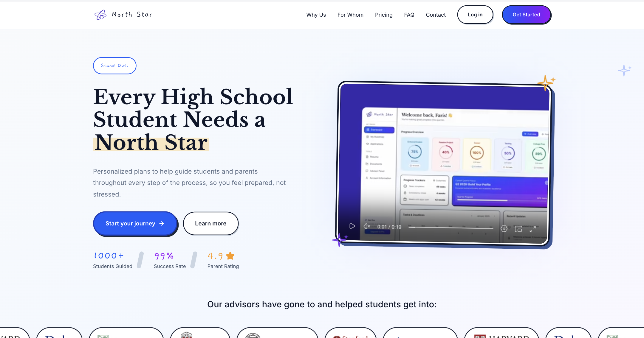 North Star Program North Star - Journey to Your Dream School